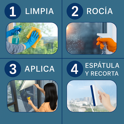 Film Polarizado Espejo para Ventanas